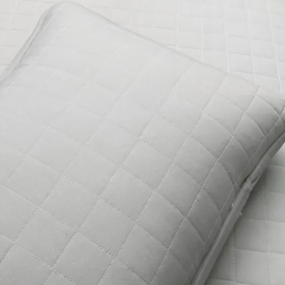 Box Stitch Cotton Full/Queen 3-Pc. Quilt Set-Kirkland's Home Store