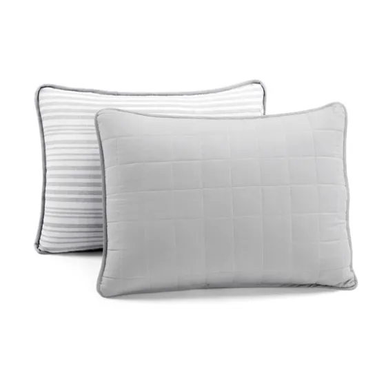 Box Stitch Cotton Full/Queen 3-Pc. Quilt Set-Kirkland's Home Store