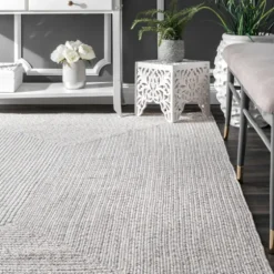 Braided Leah Indoor/Outdoor Area Rug, 5X8-Kirkland's Home Online