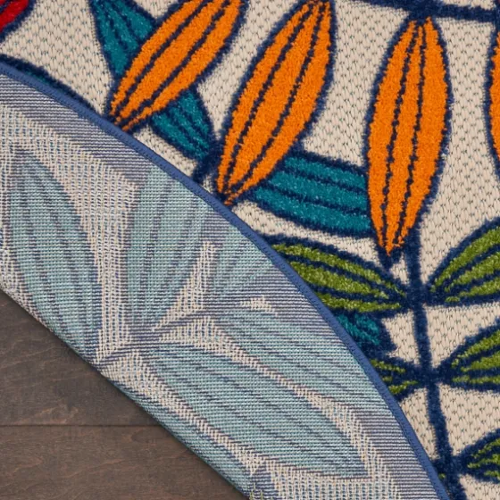 Bright Branches Round Outdoor Area Rug, 5X5-Kirkland's Home Hot