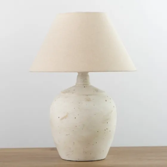 Bronson Cream Painted Table Lamp-Kirkland's Home New
