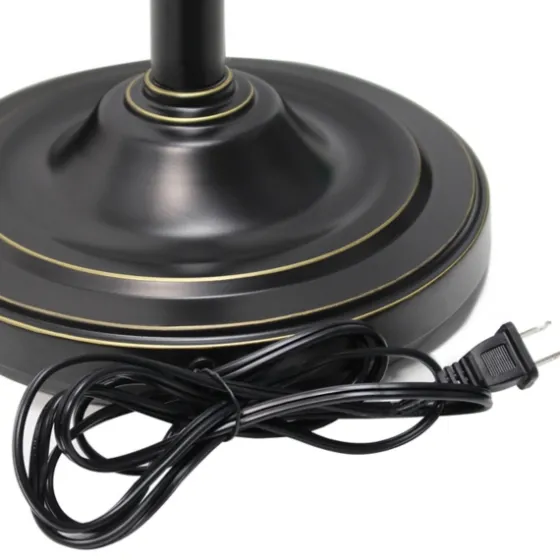 Bronze And 3-Scallop Glass Floor Lamp-Kirkland's Home Cheap