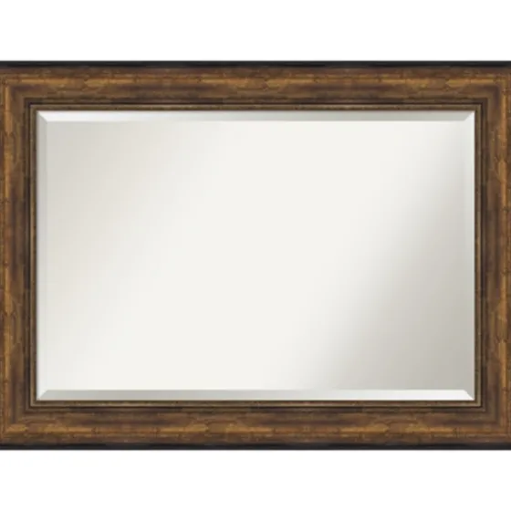 Bronze Frame Beveled Mirror, 43.5X31.5 In.-Kirkland's Home Outlet