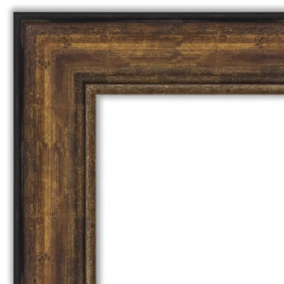 Bronze Frame Beveled Mirror, 35.5X29.5 In.-Kirkland's Home Outlet