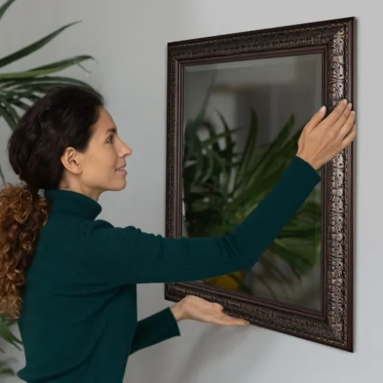Bronze Ornate Beveled Framed Wall Mirror-Kirkland's Home Flash Sale