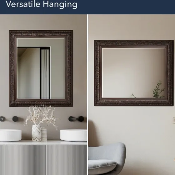 Bronze Ornate Beveled Framed Wall Mirror-Kirkland's Home Flash Sale