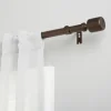Bronze Rhys Cylinder Curtain Rod, 72 In.-Kirkland's Home Best Sale