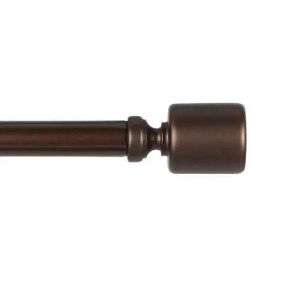 Bronze Rhys Cylinder Curtain Rod, 72 In.-Kirkland's Home Best Sale
