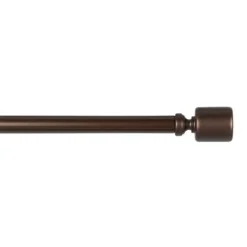 Bronze Rhys Cylinder Curtain Rod, 72 In.-Kirkland's Home Best Sale