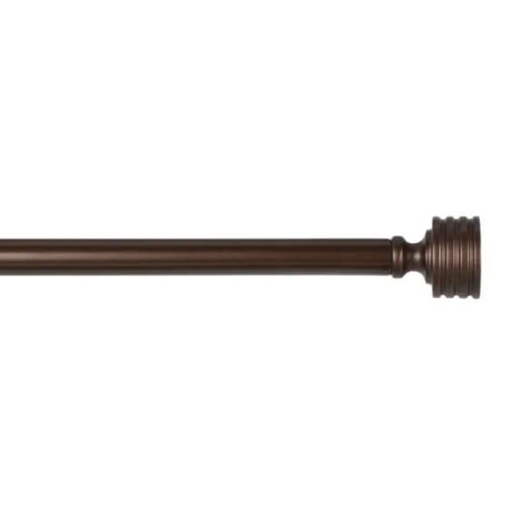 Bronze Stacked Cylinder Curtain Rod, 120 In.-Kirkland's Home Flash Sale