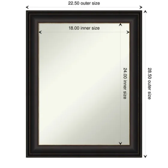 Bronze Trio Oil Rubbed Decorative Framed Mirror-Kirkland's Home Online