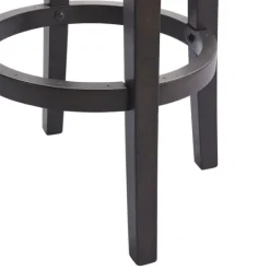 Brown Wood Backless Swivel Bar Stool-Kirkland's Home Discount