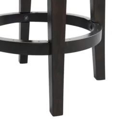 Brown Wood Backless Swivel Counter Stool-Kirkland's Home Hot