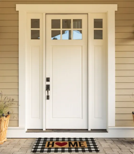 Buffalo Check And Heart Home Doormat-Kirkland's Home Clearance