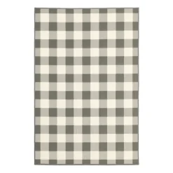 Buffalo Check Outdoor Area Rug, 3X5-Kirkland's Home Best Sale
