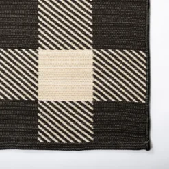 Buffalo Check Reversible Outdoor Area Rug, 5X7-Kirkland's Home New