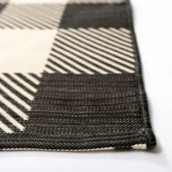 Buffalo Check Reversible Outdoor Area Rug, 6X9-Kirkland's Home Cheap