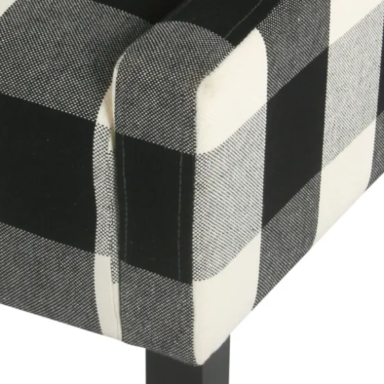 Buffalo Check Swoop Accent Chair-Kirkland's Home Discount