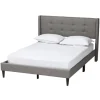 Button Tufted Headboard Full Platform Bed-Kirkland's Home Store