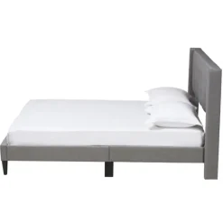 Button Tufted Headboard Full Platform Bed-Kirkland's Home Store