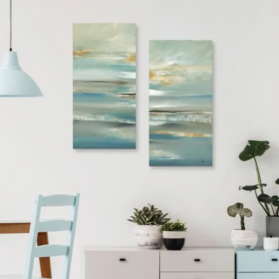 By The Water Iii Canvas Art Prints, Set Of 2-Kirkland's Home Cheap
