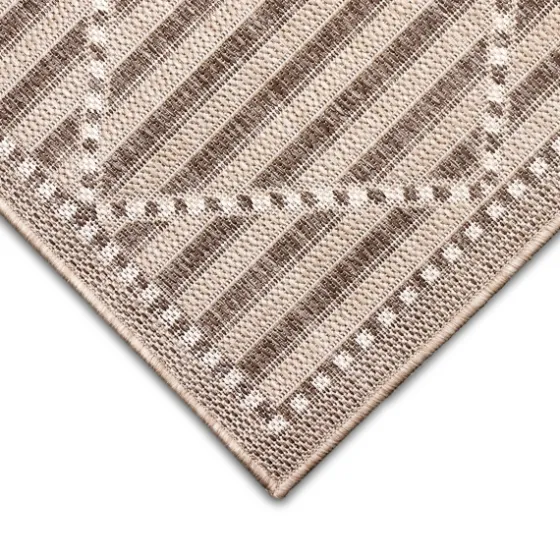 Cafe Geo Lattice Outdoor Area Rug, 7X9-Kirkland's Home Hot