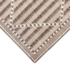 Cafe Geo Lattice Outdoor Area Rug, 4X7-Kirkland's Home Shop