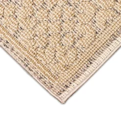 Camel Leopard Border Outdoor Area Rug, 6X9-Kirkland's Home Shop