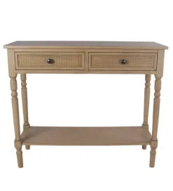 Camel Rattan Console Table-Kirkland's Home Best Sale