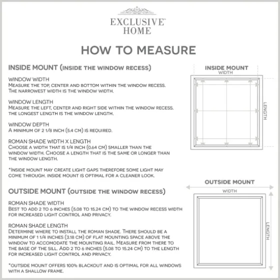 Chambray Blackout Roman Shade, 34 In.-Kirkland's Home Hot