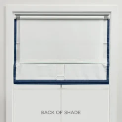 Chambray Blackout Roman Shade, 34 In.-Kirkland's Home Hot