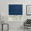 Chambray Blackout Roman Shade, 31 In.-Kirkland's Home Store