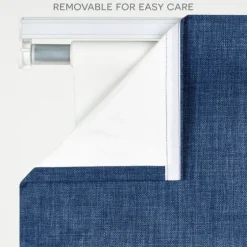 Chambray Blackout Roman Shade, 31 In.-Kirkland's Home Store