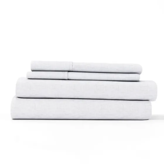 Chambray 4-Pc. Full Bed Sheet Set-Kirkland's Home Discount