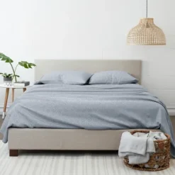 Chambray 3-Pc. Twin Sheet Set-Kirkland's Home Flash Sale