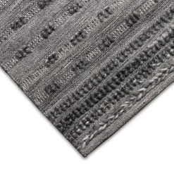 Charcoal Embellished Outdoor Area Rug, 8X10-Kirkland's Home Sale