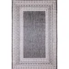 Charcoal Linear Macy Indoor/Outdoor Area Rug, 4X7-Kirkland's Home Best