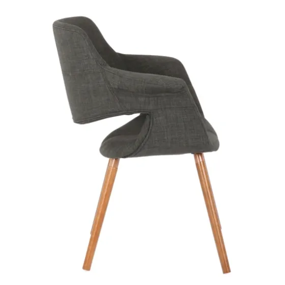 Charcoal Open Back Midcentury Accent Chair-Kirkland's Home Best Sale