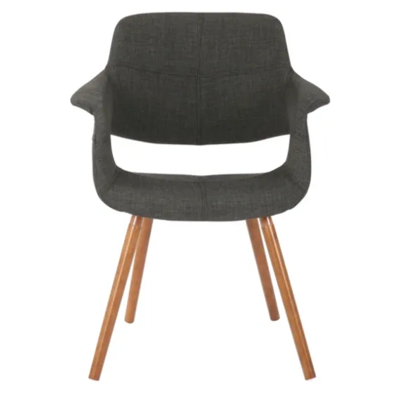 Charcoal Open Back Midcentury Accent Chair-Kirkland's Home Best Sale
