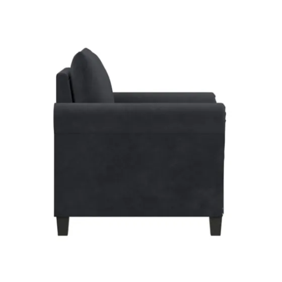Charcoal Rolled Arms Upholstered Accent Chair-Kirkland's Home Online