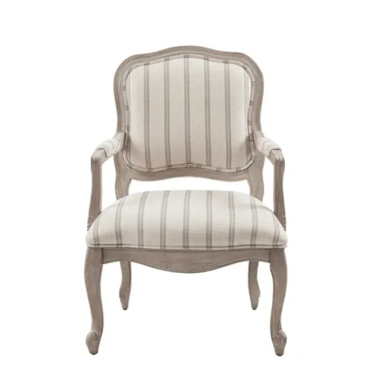 Chaucer Stripe Accent Chair-Kirkland's Home Shop
