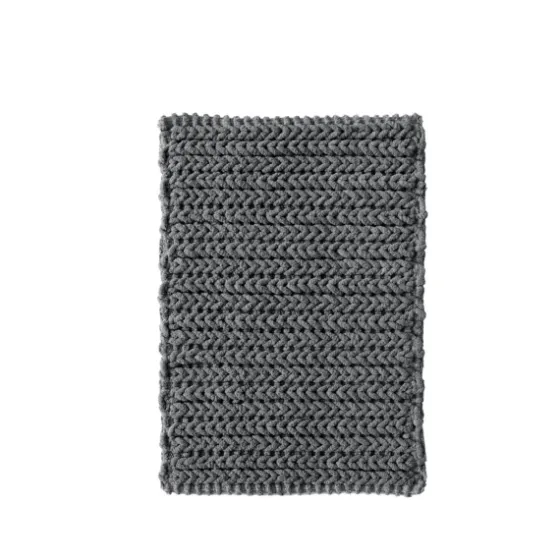 Chenille Chain Stitched Bath Mat, 30 In.-Kirkland's Home Best Sale