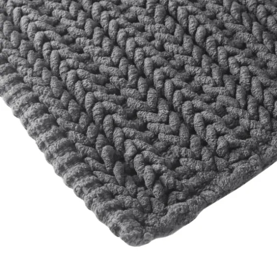 Chenille Chain Stitched Bath Mat, 30 In.-Kirkland's Home Best Sale