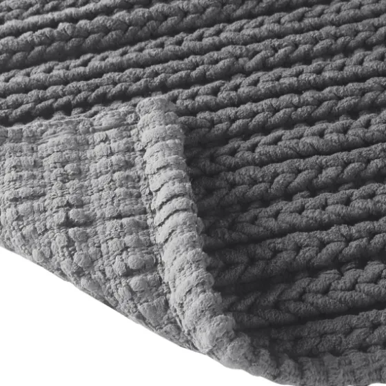 Chenille Chain Stitched Bath Mat, 30 In.-Kirkland's Home Best Sale