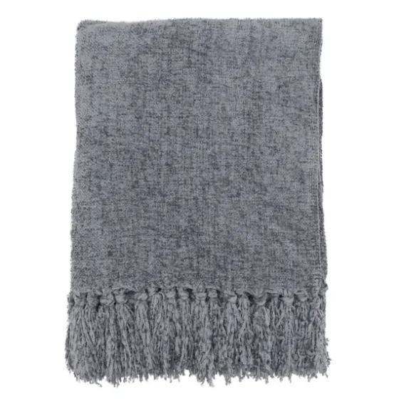 Chenille Throw With Fringe-Kirkland's Home Flash Sale