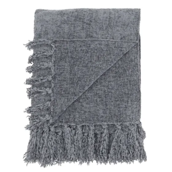 Chenille Throw With Fringe-Kirkland's Home Flash Sale