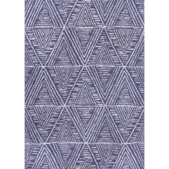 Chevron Indoor/Outdoor Area Rug, 5X8-Kirkland's Home Shop