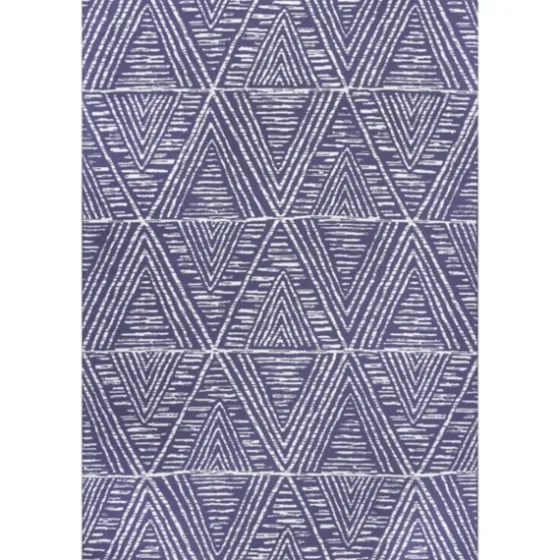 Chevron Indoor/Outdoor Area Rug, 5X8-Kirkland's Home Shop