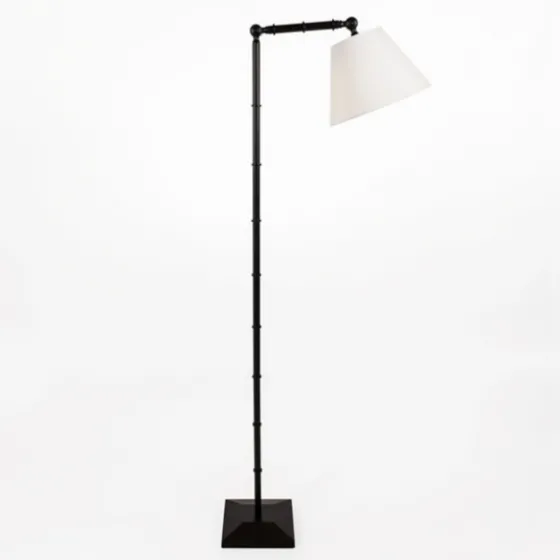 Chloe Black Grooved Floor Lamp-Kirkland's Home Best Sale