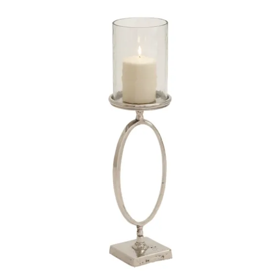 Circular Center Hurricane Candle Holder-Kirkland's Home New